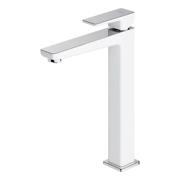 OMNIRES PM7412CRB - Altaan hana PARMA 27,3 cm kiiltävä kromi/valkoinen