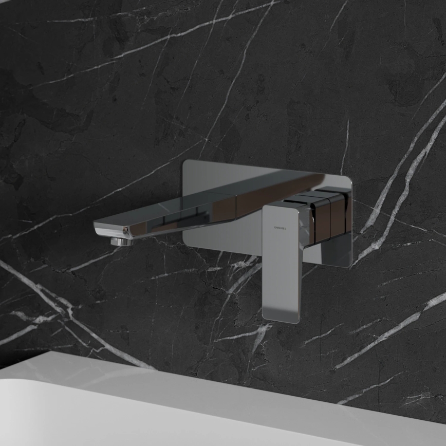 OMNIRES PM7415CR - Altaan hana upotettavalle asennukselle PARMA kiiltävä kromi