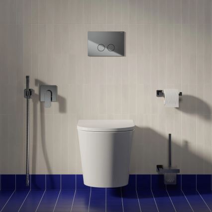OMNIRES TAMPAMWBP - Seinä-WC SoftClose-istuinkannella TAMPA keramiikka/kiiltävä valkoinen