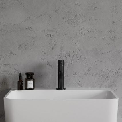 OMNIRES Y1210NBL - Altaan hana Y 16,2 cm semimatta musta