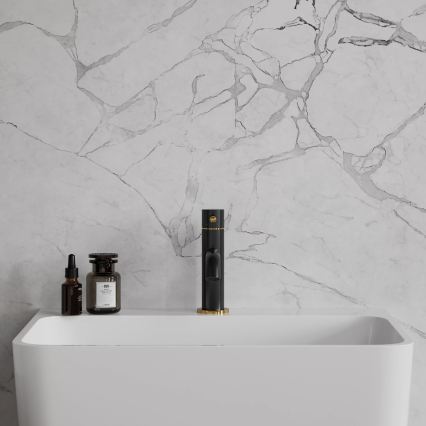 OMNIRES Y1210NBLGL - Pesuallashana Y 16,2 cm mattamusta/kiiltävä kulta