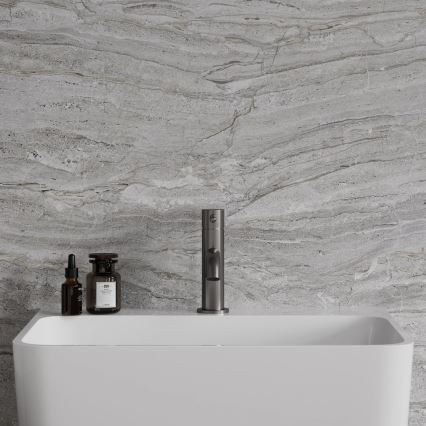 OMNIRES Y1210NGR - Altaan hana Y 16,2 cm harjattu grafiitti