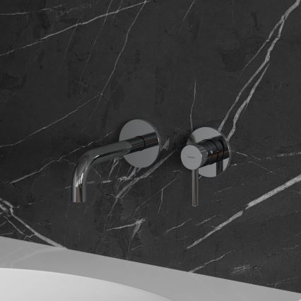 OMNIRES Y1215HCR - Altaan hana upotettavalla asennuksella Y kiiltävä kromi