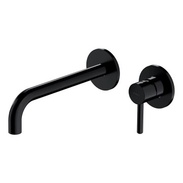 OMNIRES Y1215HLBL - Altaan hana upotettavalle asennukselle Y puolihimmeä musta