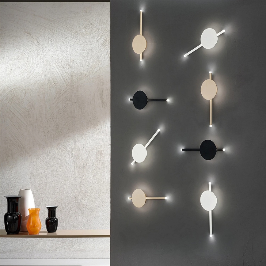 Ondaluce - Himennettävä LED-seinävalaisin JAMES LED/16W/230V valkoinen