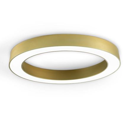 Ondaluce - LED-himmennettävä kattovalaisin GLOBUS LED/40W/230V 3000/4000K halkaisija 60 cm kultainen