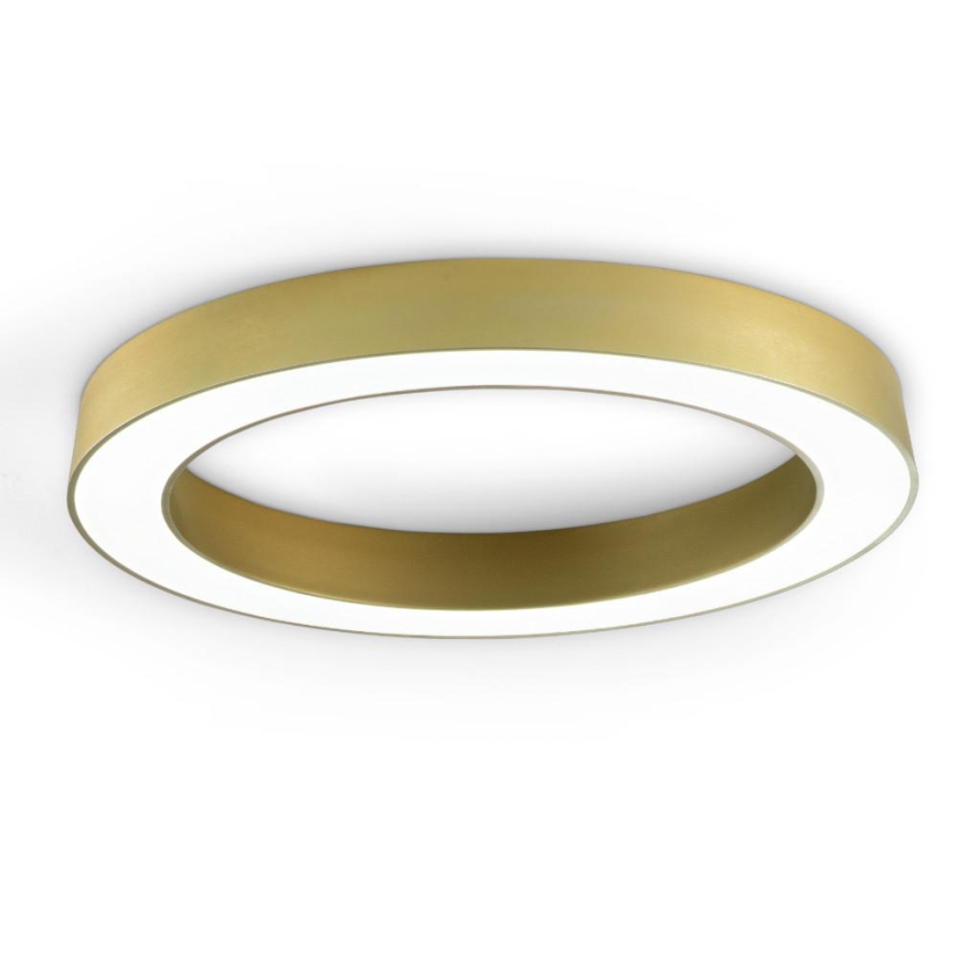 Ondaluce - LED-himmennettävä kattovalaisin GLOBUS LED/40W/230V 3000/4000K halkaisija 60 cm kultainen