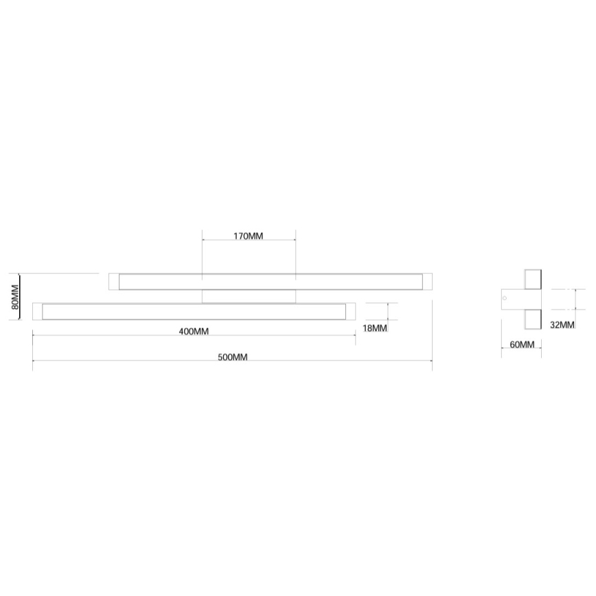 Ondaluce - Himmennettävä LED-seinävalaisin MOVIDA LED/16W/230V kultainen