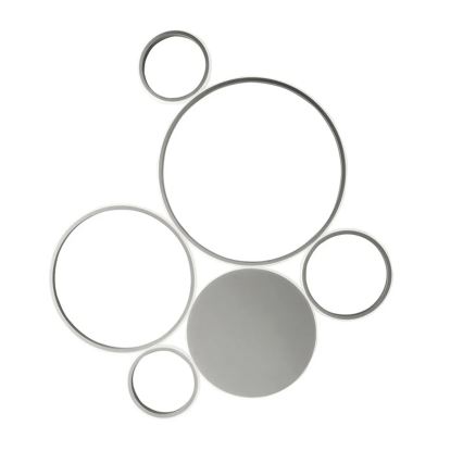 Ondaluce - LED-himmennettävä kattovalaisin POIS LED/68W/230V hopea