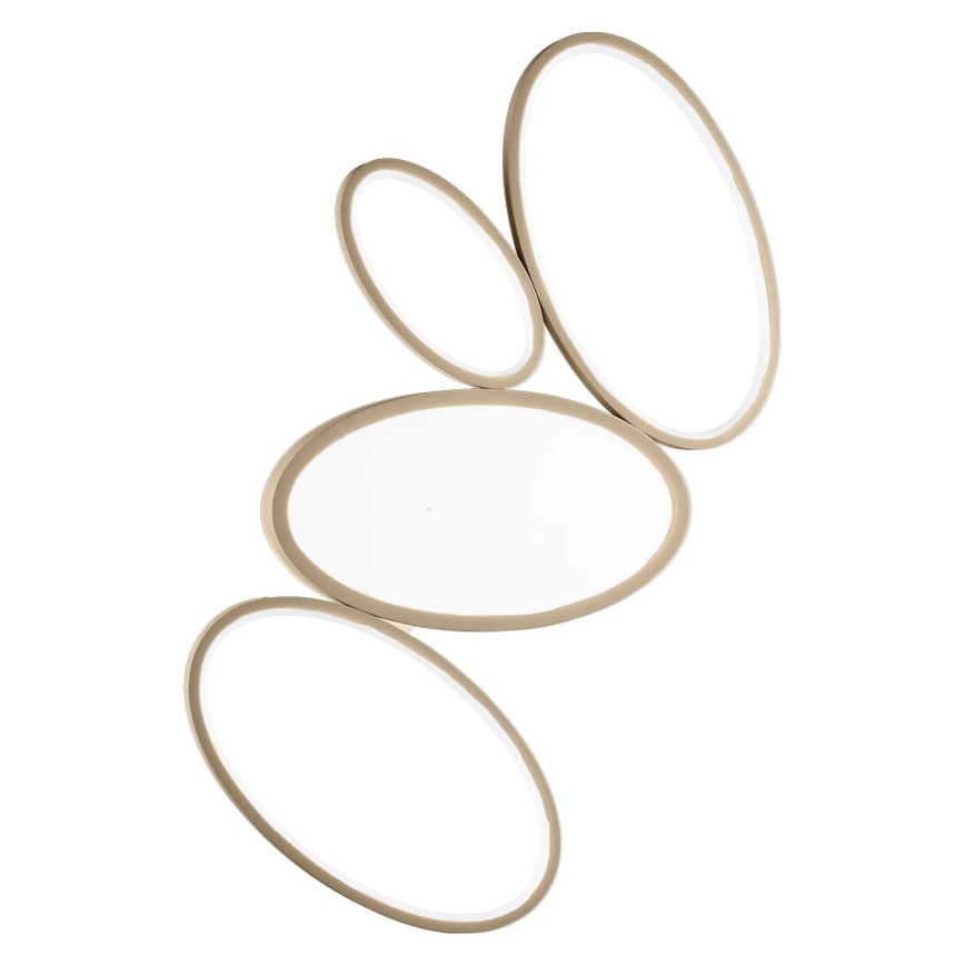 Ondaluce - LED himmennettävä kattovalaisin RICE LED/34W/230V 45x80 cm kullanvärinen