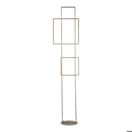 Ondaluce - LED himmennettävä lattiavalaisin DOWEL LED/77W/230V 166 cm kultainen
