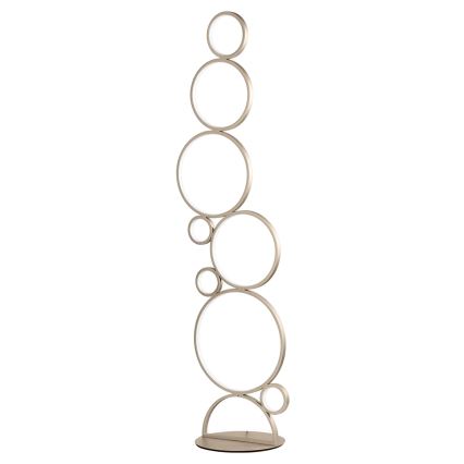 Ondaluce - LED-himmennettävä lattiavalaisin POIS LED/52W/230V, kultainen