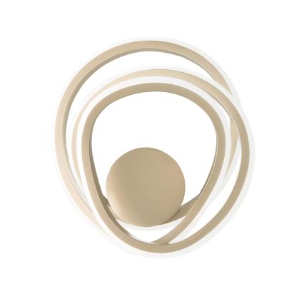 Ondaluce - LED-seinävalaisin GOLDEN LED/23W/230V kultainen