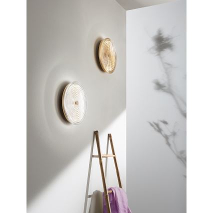 Ondaluce - LED-seinävalaisin JOKEY LED/10W/230V kulta/kirkas