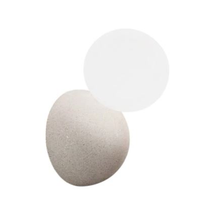 Ondaluce - Seinävalaisin ROCK 1xG9/7W/230V valkoinen