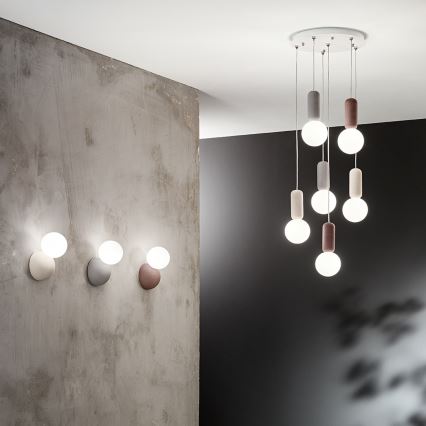 Ondaluce - Seinävalaisin ROCK 1xG9/7W/230V valkoinen