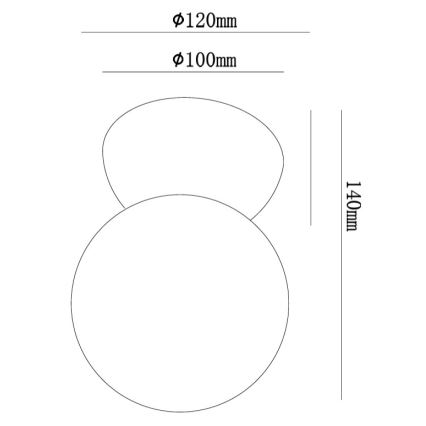 Ondaluce - Seinävalaisin ROCK 1xG9/7W/230V valkoinen