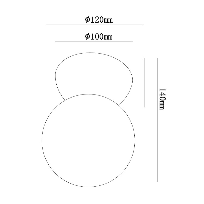 Ondaluce - Seinävalaisin ROCK 1xG9/7W/230V valkoinen