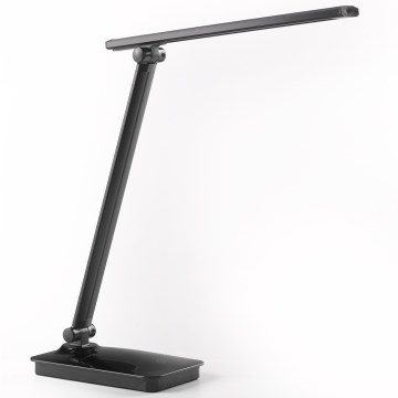 ONLI - Himmennettävä LED-pöytävalaisin USB-portilla DESKI LED/7W/230V 4000K musta