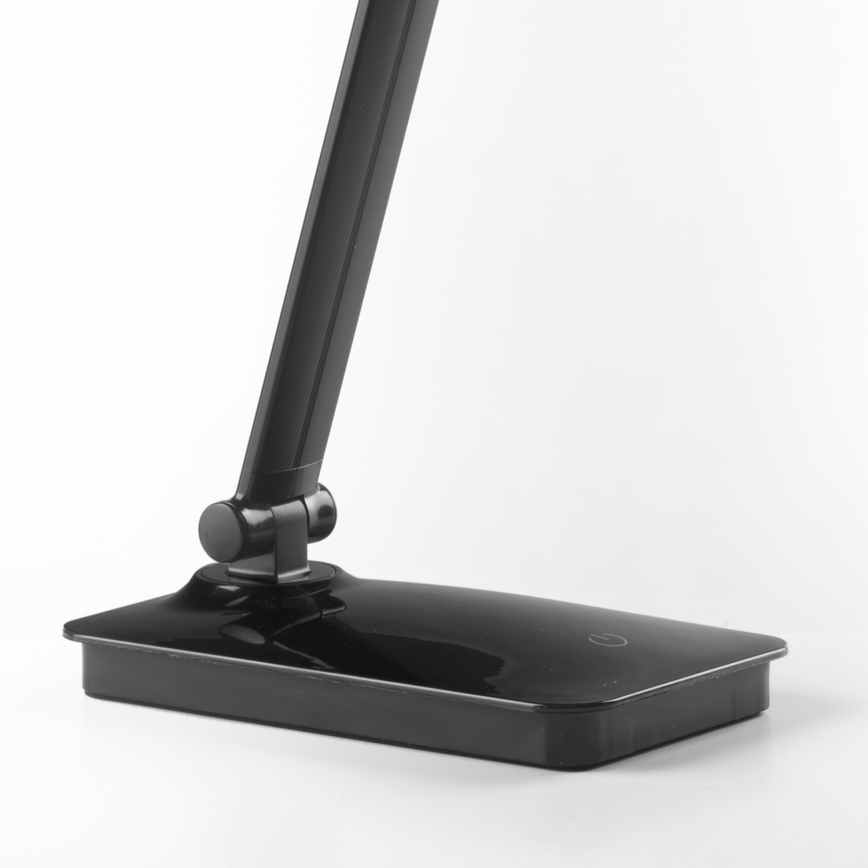 ONLI - Himmennettävä LED-pöytävalaisin USB-portilla DESKI LED/7W/230V 4000K musta