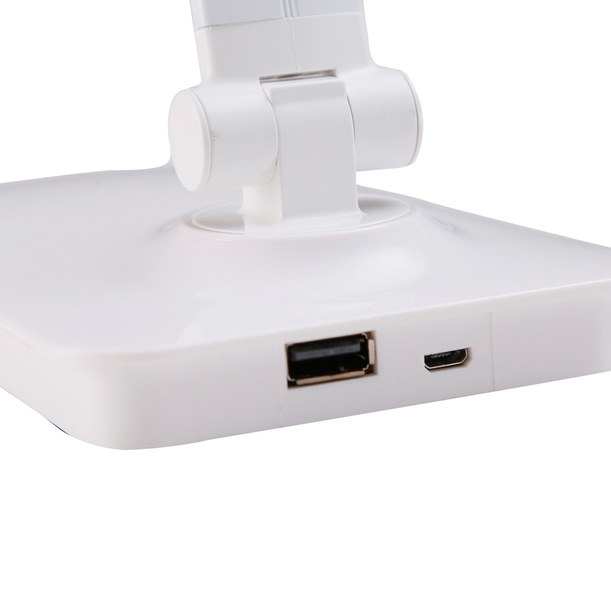 ONLI - LED-himmennettävä kosketuspöytävalaisin USB portem DESKI LED/7W/230V 4000K valkoinen