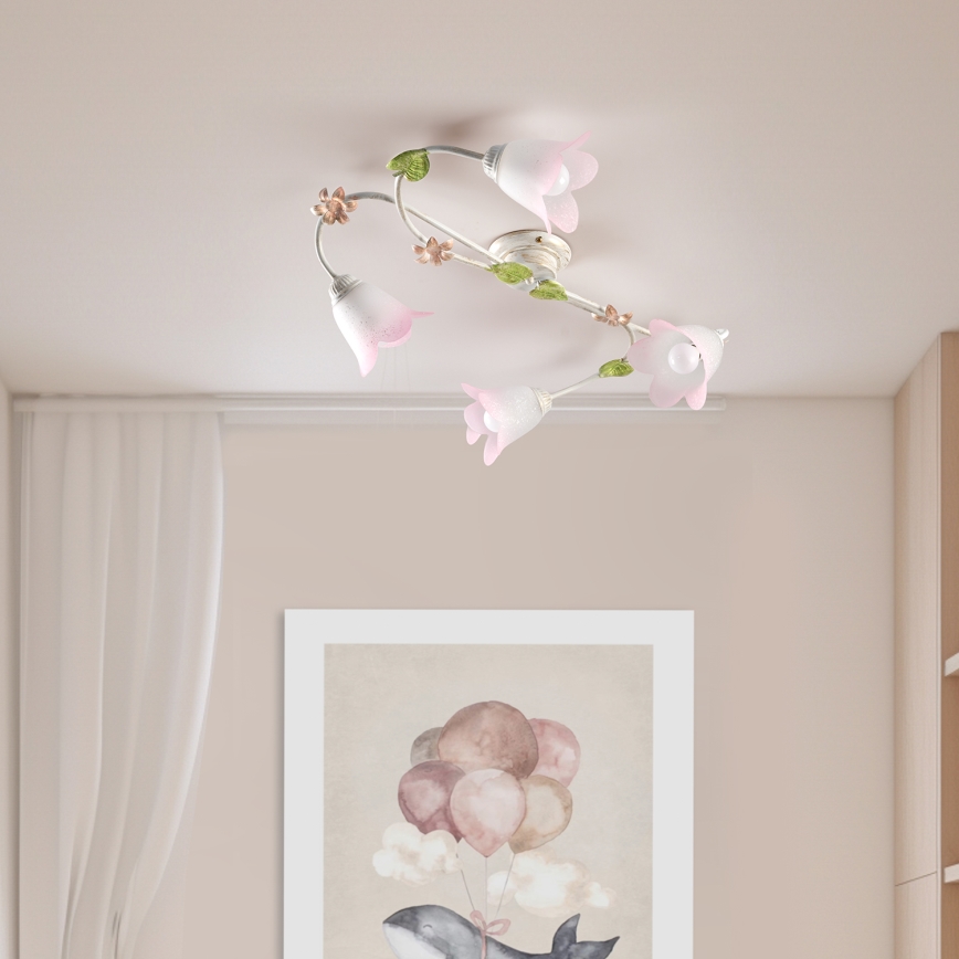 ONLI - Kattovalaisin BOTTON DORO 4xE14/6W/230V