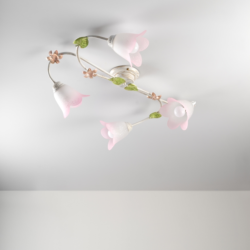 ONLI - Kattovalaisin BOTTON DORO 4xE14/6W/230V