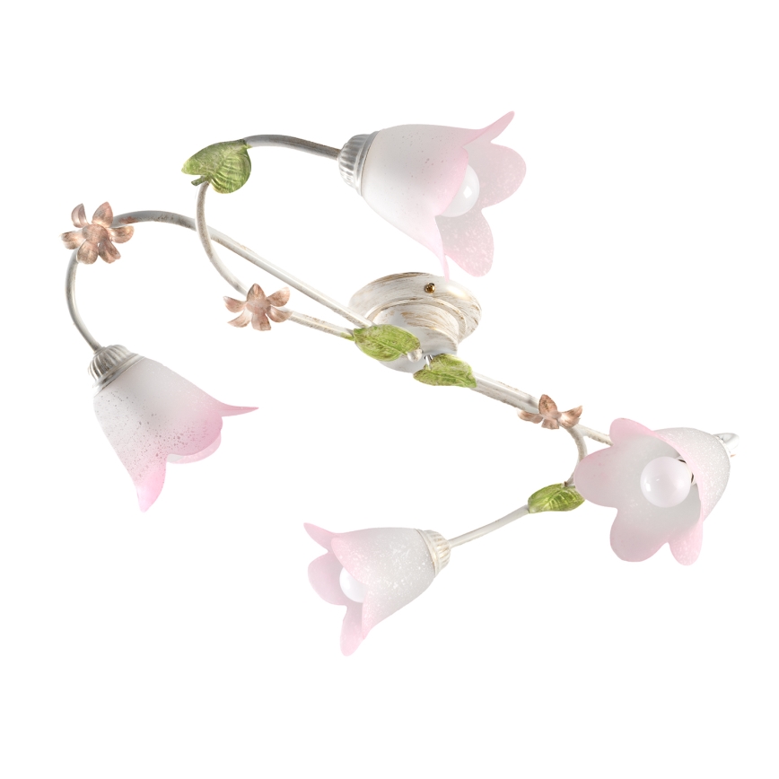 ONLI - Kattovalaisin BOTTON DORO 4xE14/6W/230V