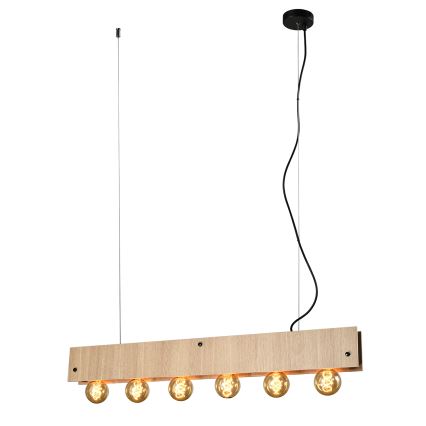 ONLI - Kattokruunu johdossa ARGO 6xE27/22W/230V beige