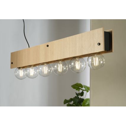 ONLI - Kattokruunu johdossa ARGO 6xE27/22W/230V beige