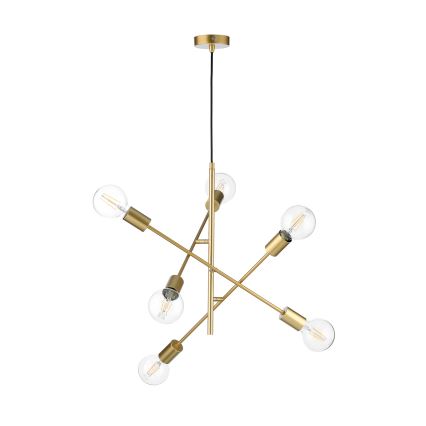 ONLI - Kattokruunu johdossa CROSS 6xE27/22W/230V