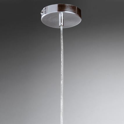 ONLI - Kattokruunu johdossa DODO 1xE27/22W/230V kiiltävä kromi