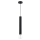 ONLI - Kattokruunu johdossa DORA 1xE27/15W/230V musta