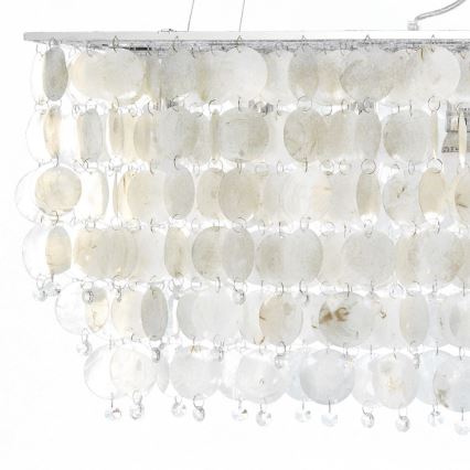 ONLI - Kattokruunu johdossa MAKANI 6xE14/6W/230V