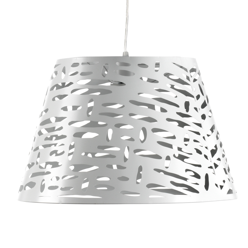 ONLI - Kattokruunu johdossa RICKY 1xE27/15W/230V halkaisija 40 cm valkoinen