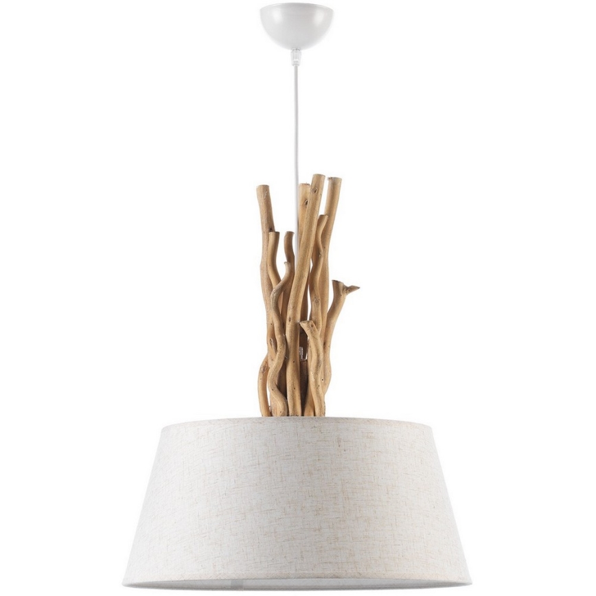 ONLI - Kattokruunu johdossa WOODY 1xE27/22W/230V