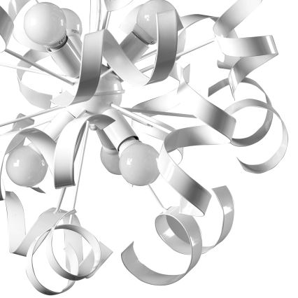 ONLI -  Kattokruunu johdossa ZOE 6xE14/6W/230V valkoinen