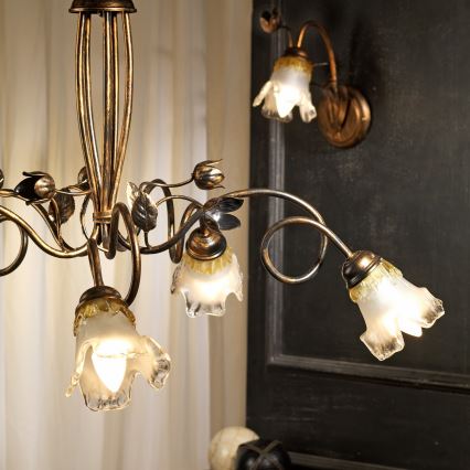 ONLI - Kattokruunu ketjussa ARIANNA 5xE14/6W/230V