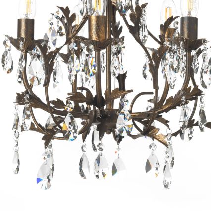 ONLI - Kattokruunu ketjussa BOTTE 5xE14/6W/230V