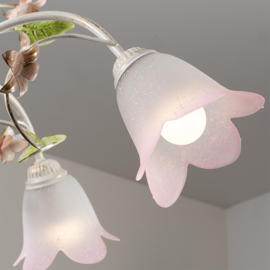 ONLI - Kattokruunu ketjussa BOTTON DORO 3xE14/6W/230V