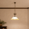 ONLI - Kattokruunu ketjussa MIRA 1xE27/22W/230V halkaisija 40 cm