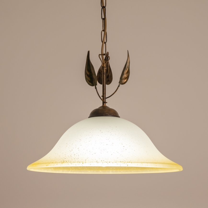 ONLI - Kattokruunu ketjussa MIRA 1xE27/22W/230V halkaisija 40 cm