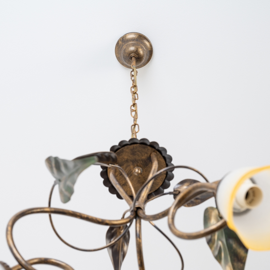 ONLI - Kattokruunu ketjussa MIRANDA 3xE14/6W/230V