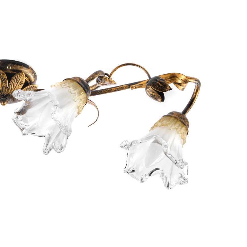 ONLI - Kattovalaisin ARIANNA 4xE14/6W/230V pronssinvärinen