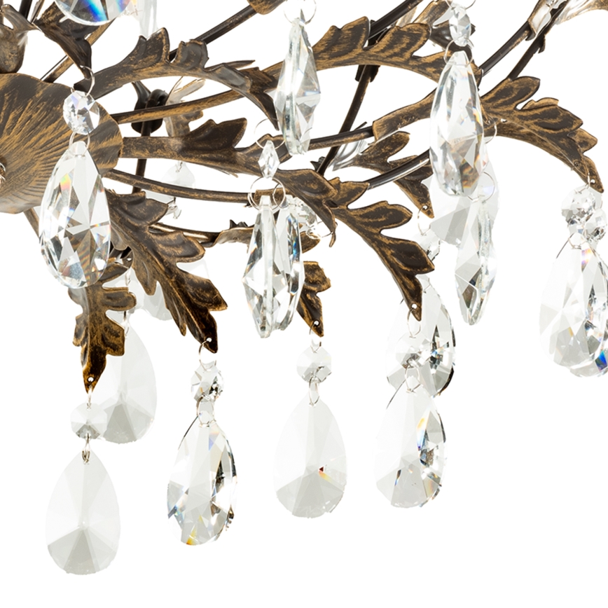 ONLI - Kattovalaisin TERESA 5xE14/6W/230V pronssi