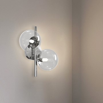 ONLI - KIMBERLY seinävalaisin 2xG9/6W/230V kiiltävä kromi