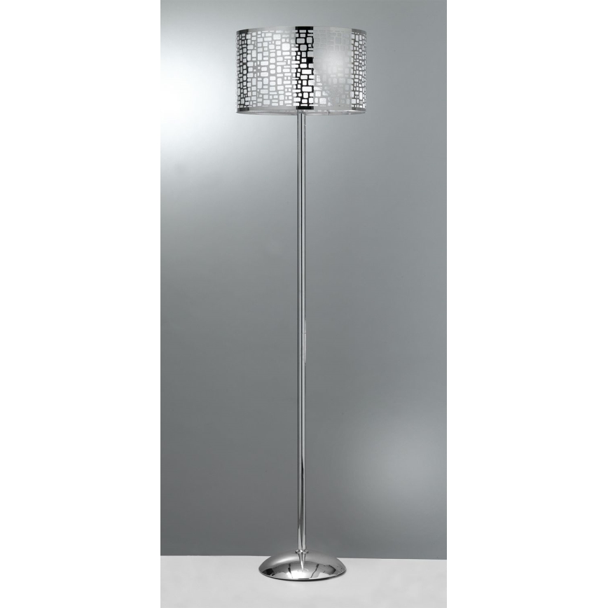 ONLI - Lattialamppu BRUCE 1xE27/15W/230V mattakromi