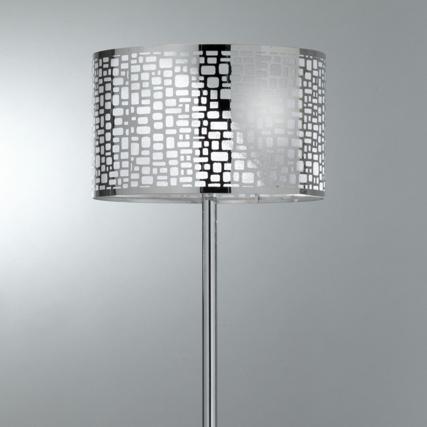 ONLI - Lattialamppu BRUCE 1xE27/15W/230V mattakromi