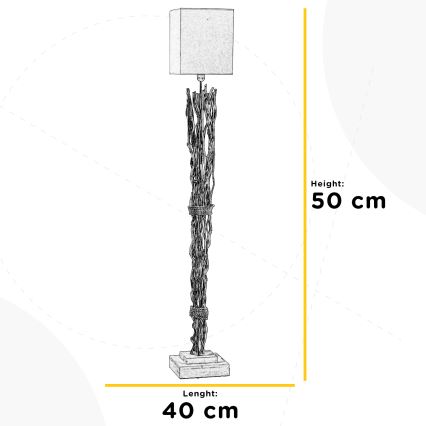 ONLI - Lattialamppu MARICA 1xE27/22W/230V