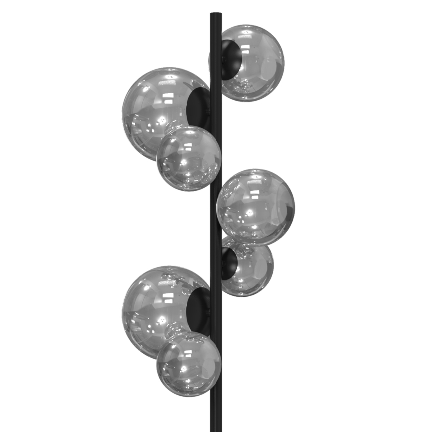 ONLI - Lattialamppu PALOMA 7xG9/10W/230V musta/savuinen